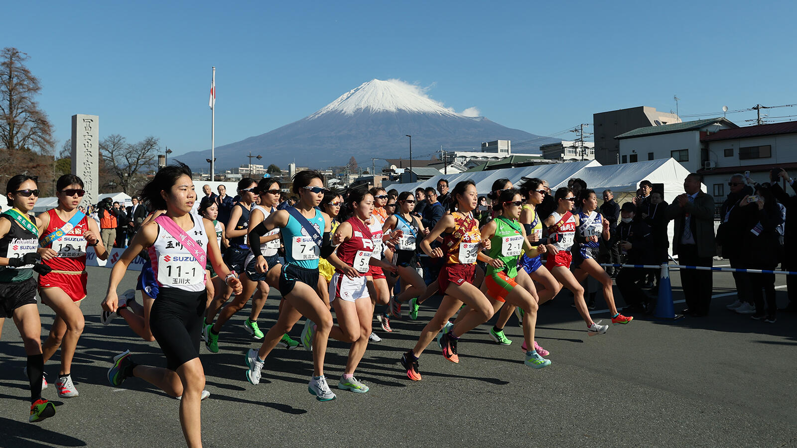 富士山女子駅伝は4位、<br />主力の故障で万全のオーダー組めず