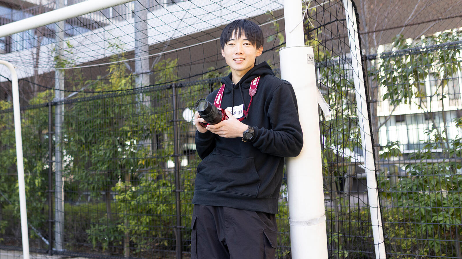 スポーツの最前線！<br />サッカー日本代表に携わりたい